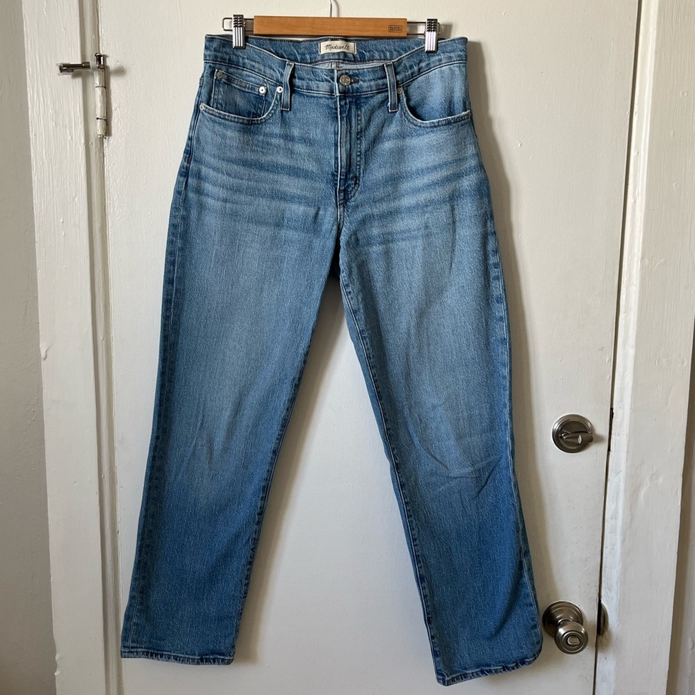 Madewell mid-ride perfect vintage straight jean size 29